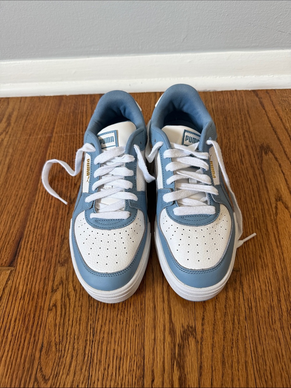 PUMA Ca Pro Classic Lace Up Mens Blue, White Sneakers